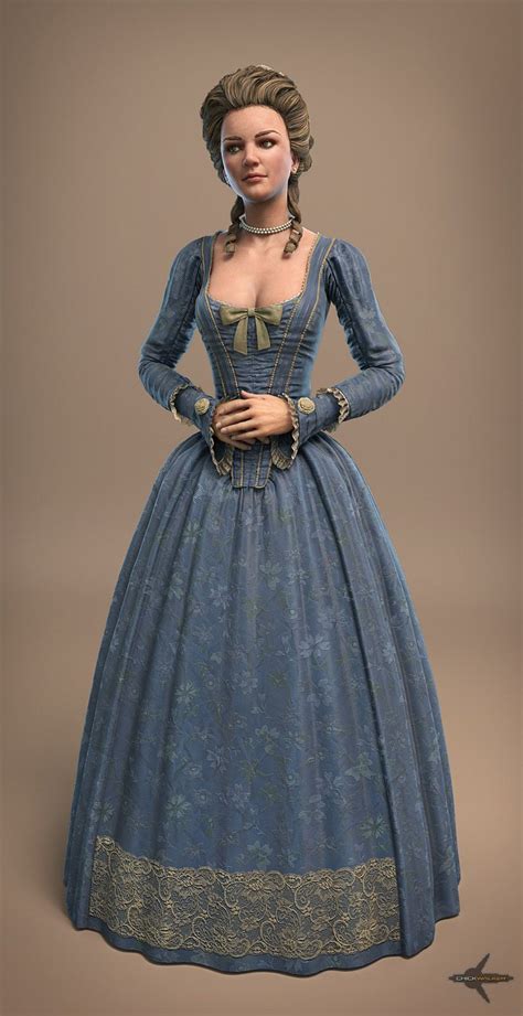 18th century dress women